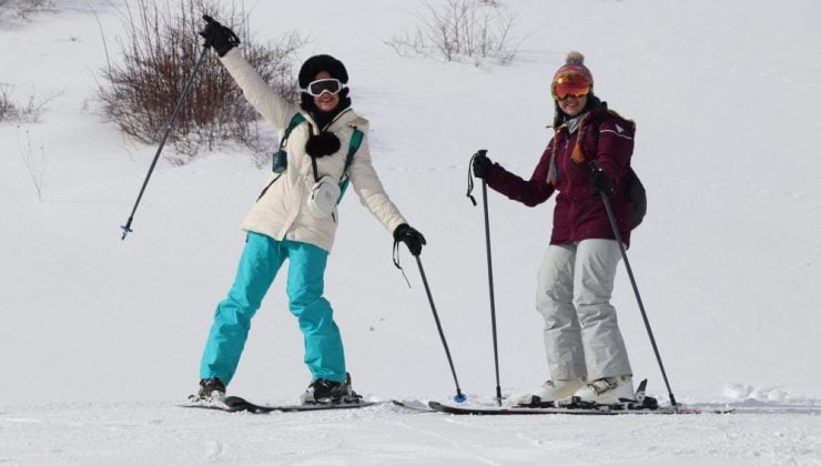 Kayak severlerin yeni gözdesi | Sivas’ta kayak merkezi, vatandaşların akınına uğradı