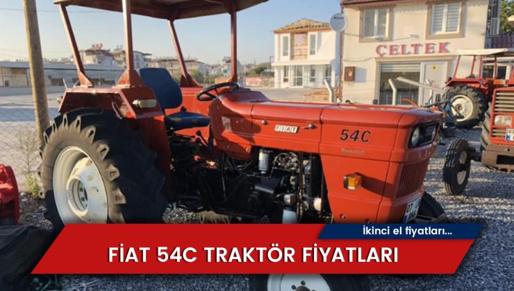 54C Traktör Fiyatı: (GÜNCEL) Fiat İkinci El Traktör Fiyatları
